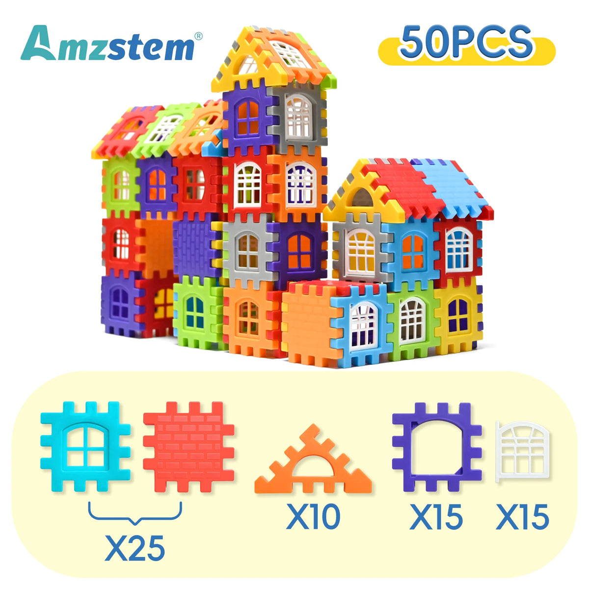 Build-a-House Chunky Building Blocks