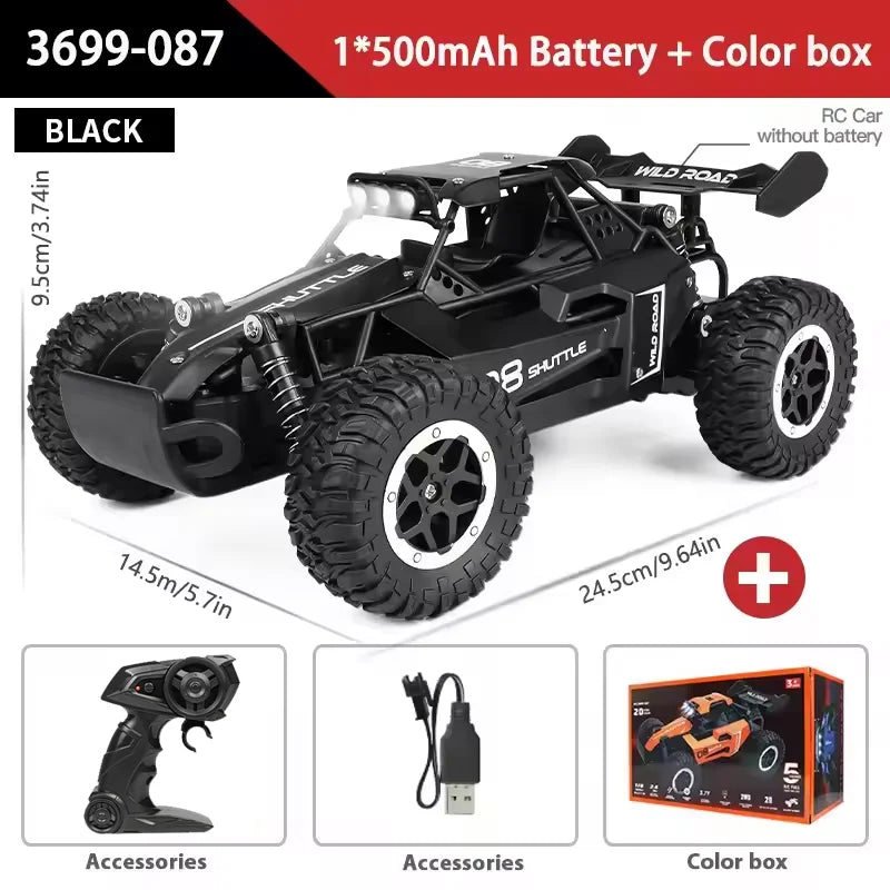 RC Monster Truck 1:16 with LED Lights
