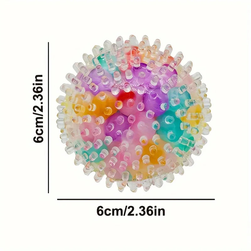Rainbow Grape Squish Ball