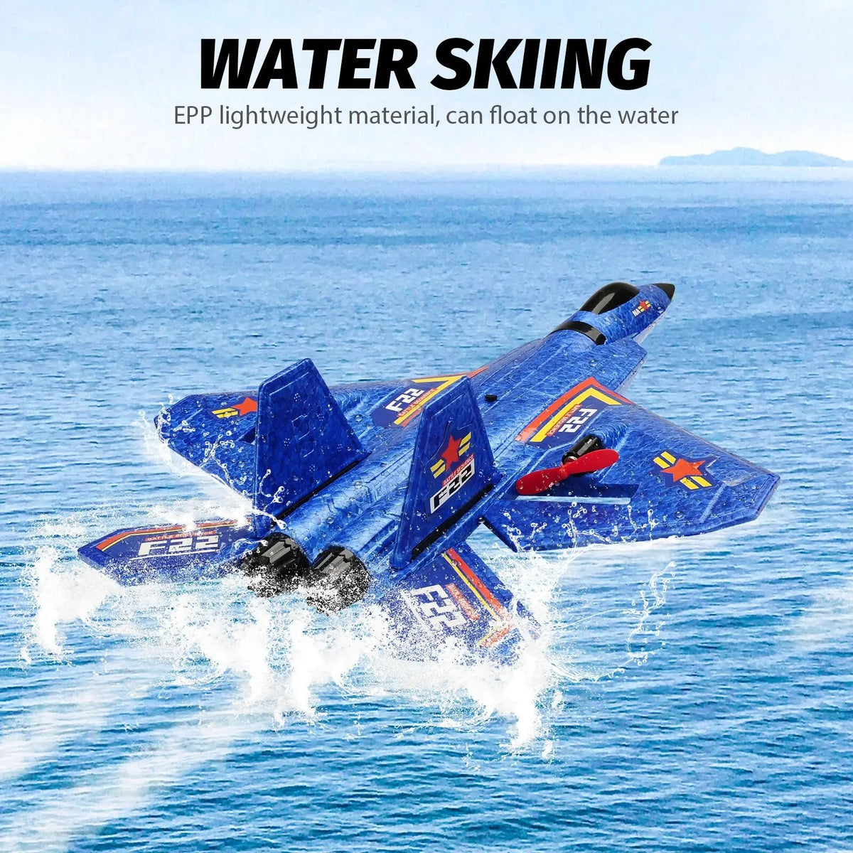F-22 LED Foam RC Plane