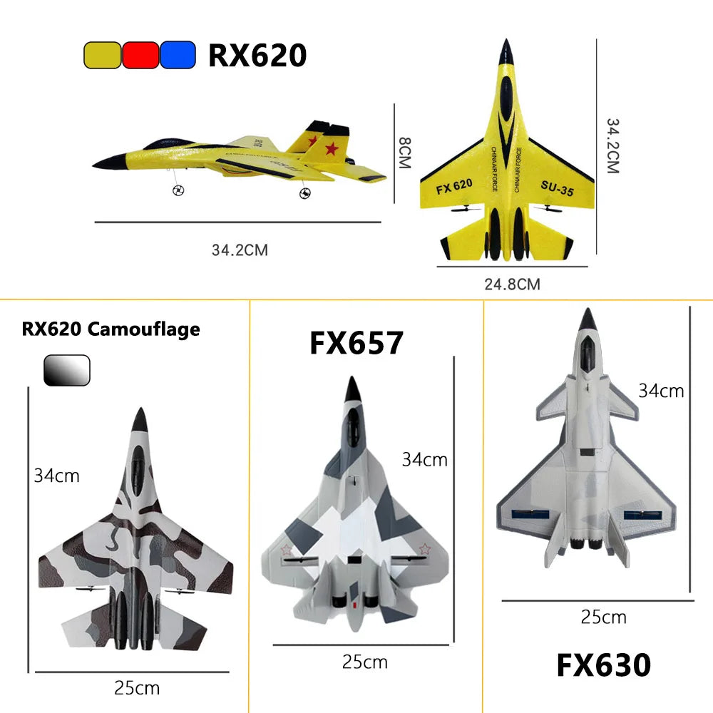 SU-35 Foam RC Fighter Jet