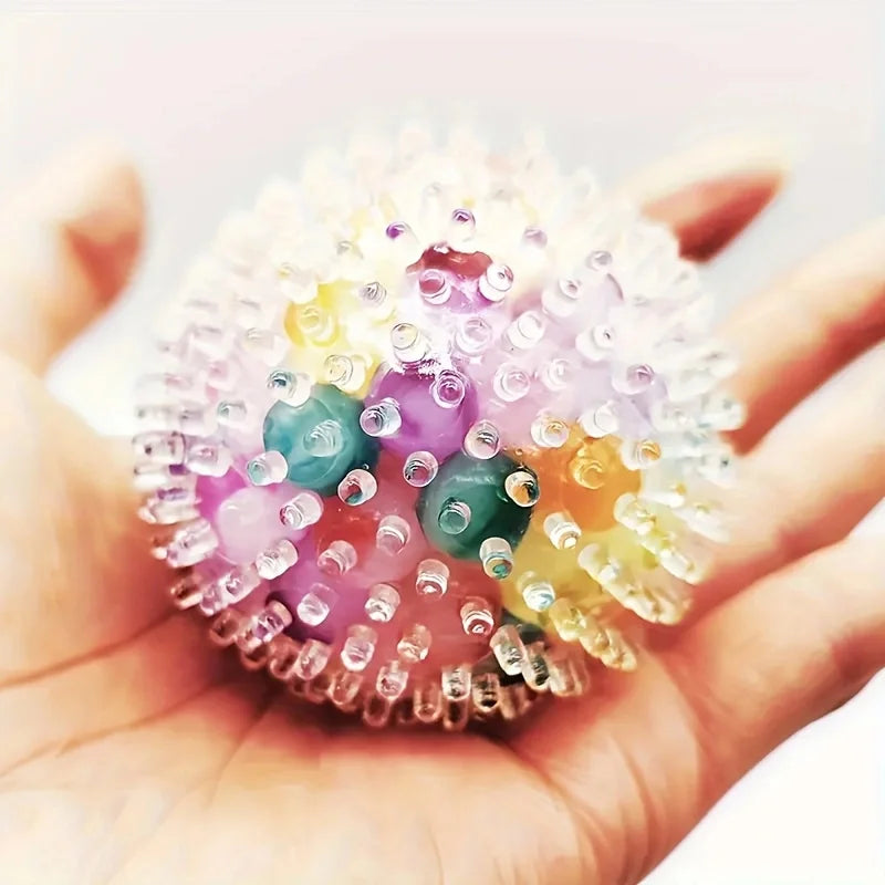 Rainbow Grape Squish Ball