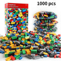 Classic Building Bricks Bulk Set (300 to 1000 Pieces)