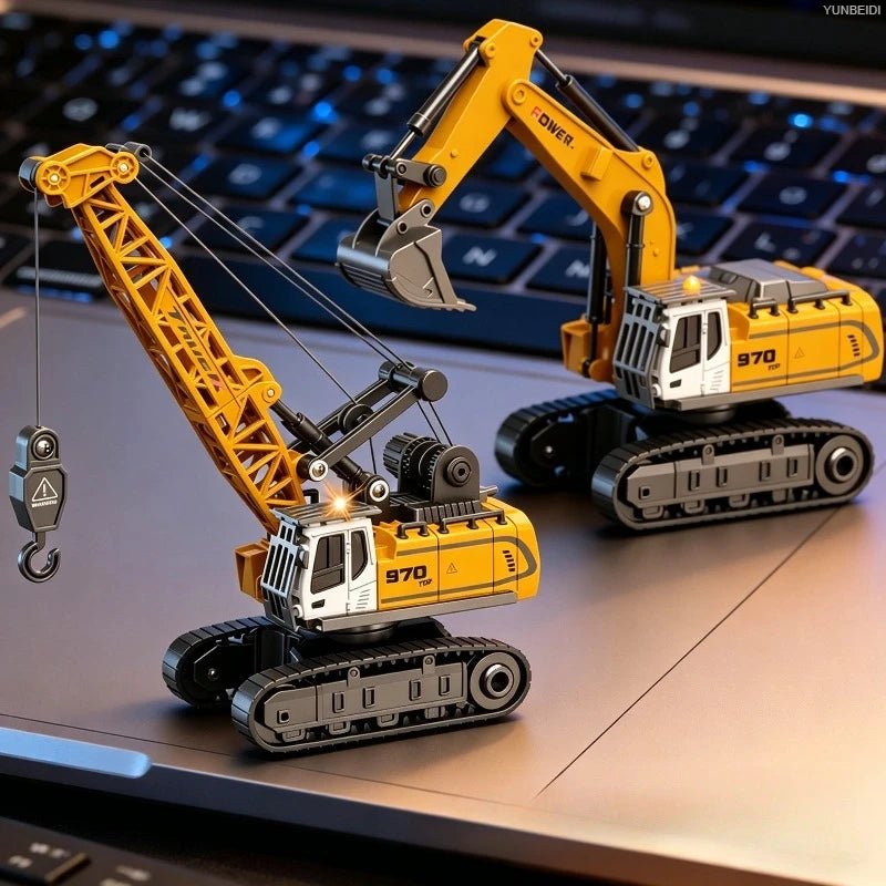 Mini RC Construction Vehicles 1:64