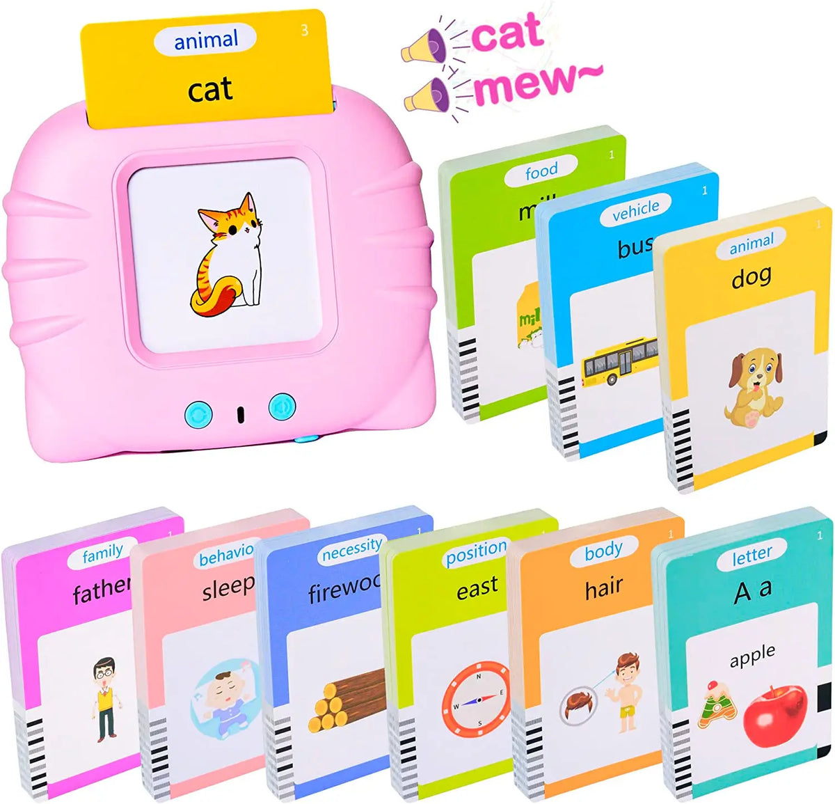Talking Flash Cards Learning Toy for Toddlers