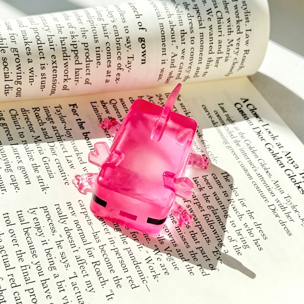 Jelly Axolotl Squish Cube