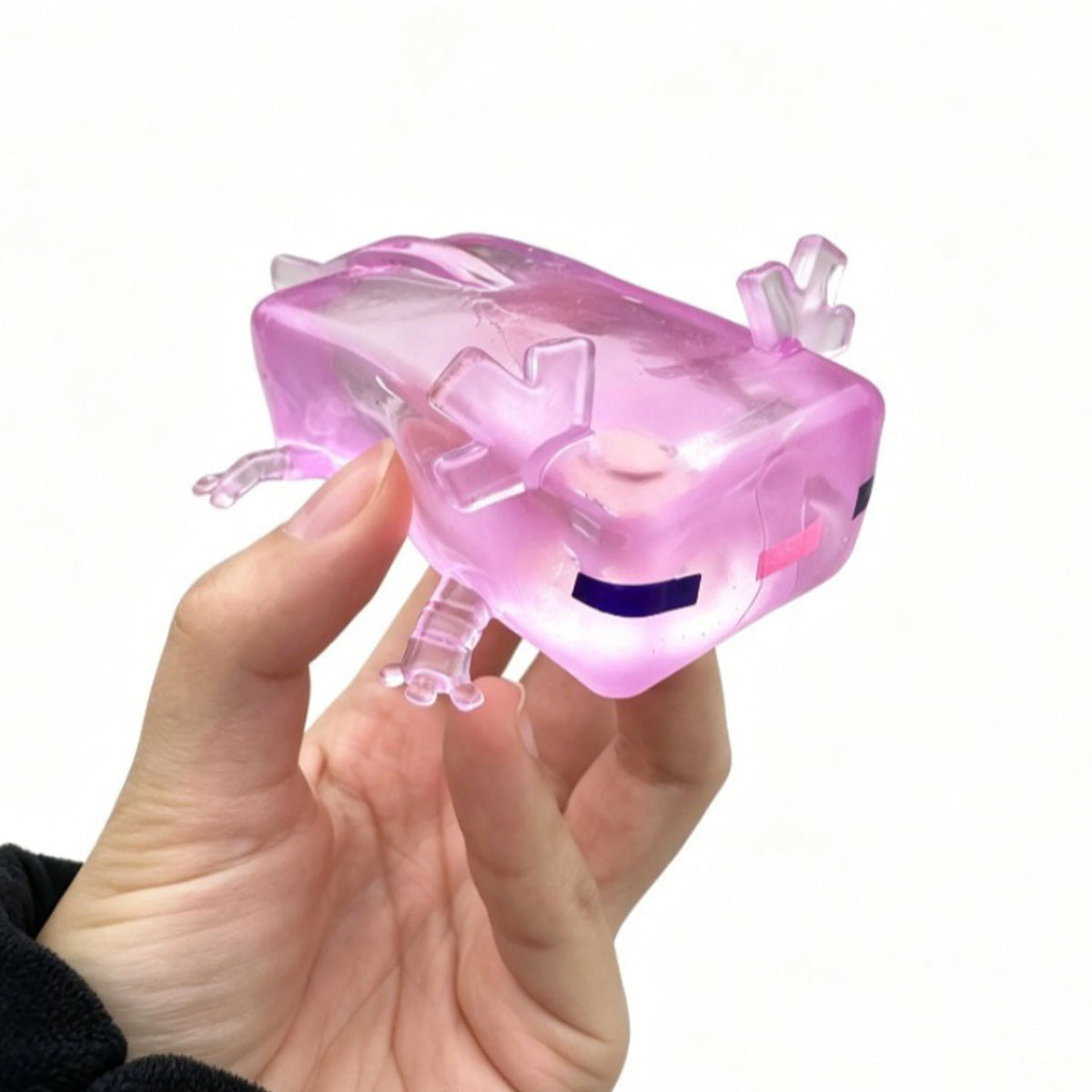 Jelly Axolotl Squish Cube