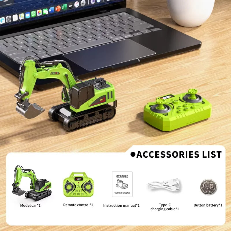 Mini RC Construction Vehicles 1:64