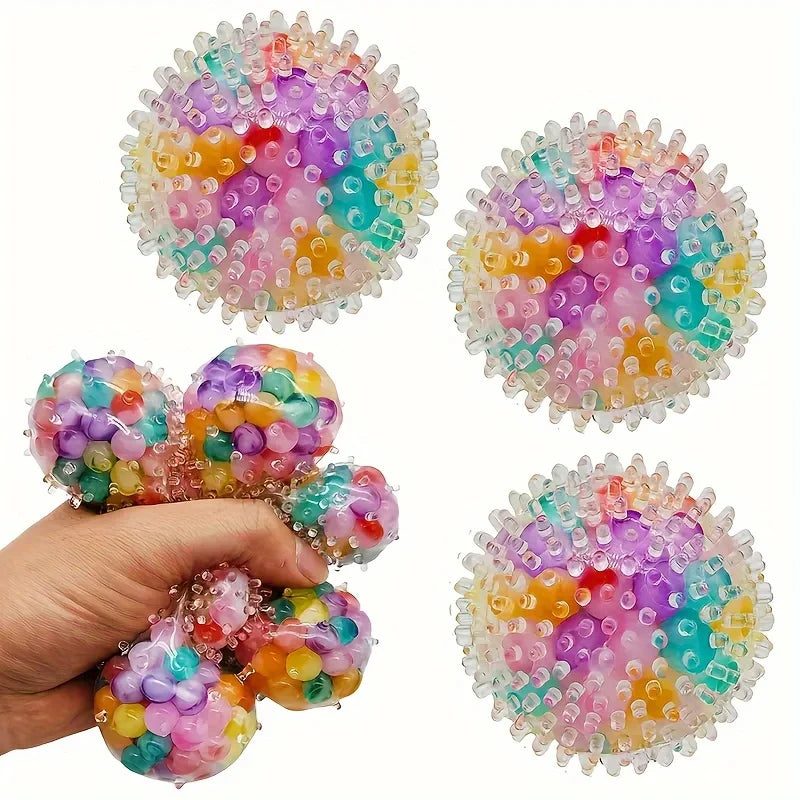 Rainbow Grape Squish Ball