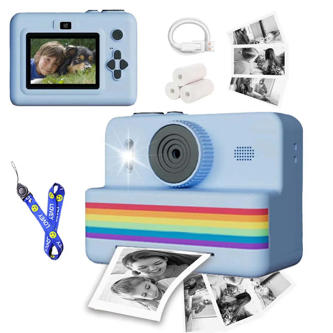 Kids Instant Print Camera