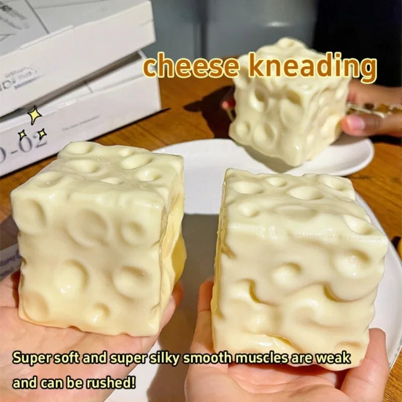 Cloud Cheese Squishy Cube