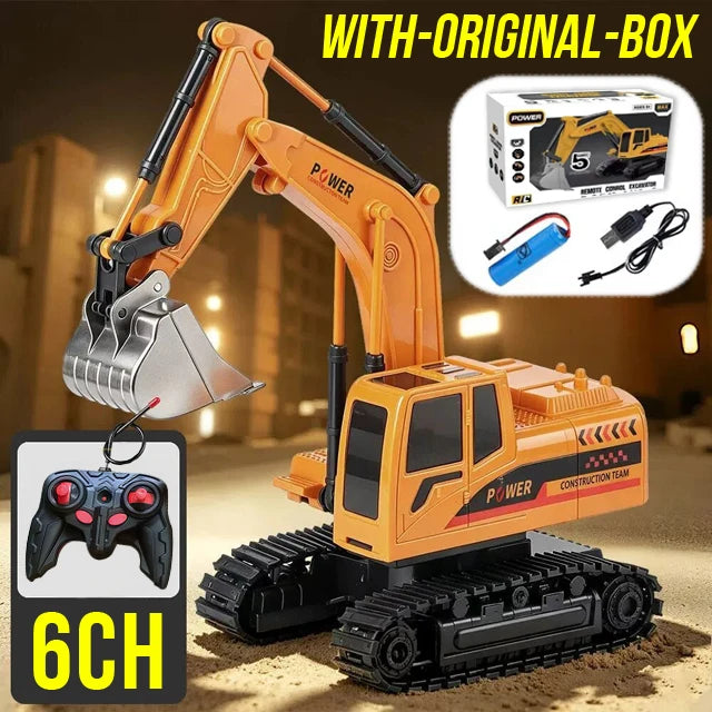 RC Excavator with Alloy Bucket 1:24