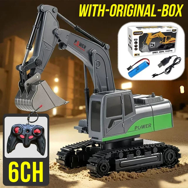 RC Excavator with Alloy Bucket 1:24