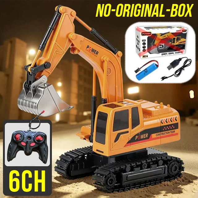 RC Excavator with Alloy Bucket 1:24
