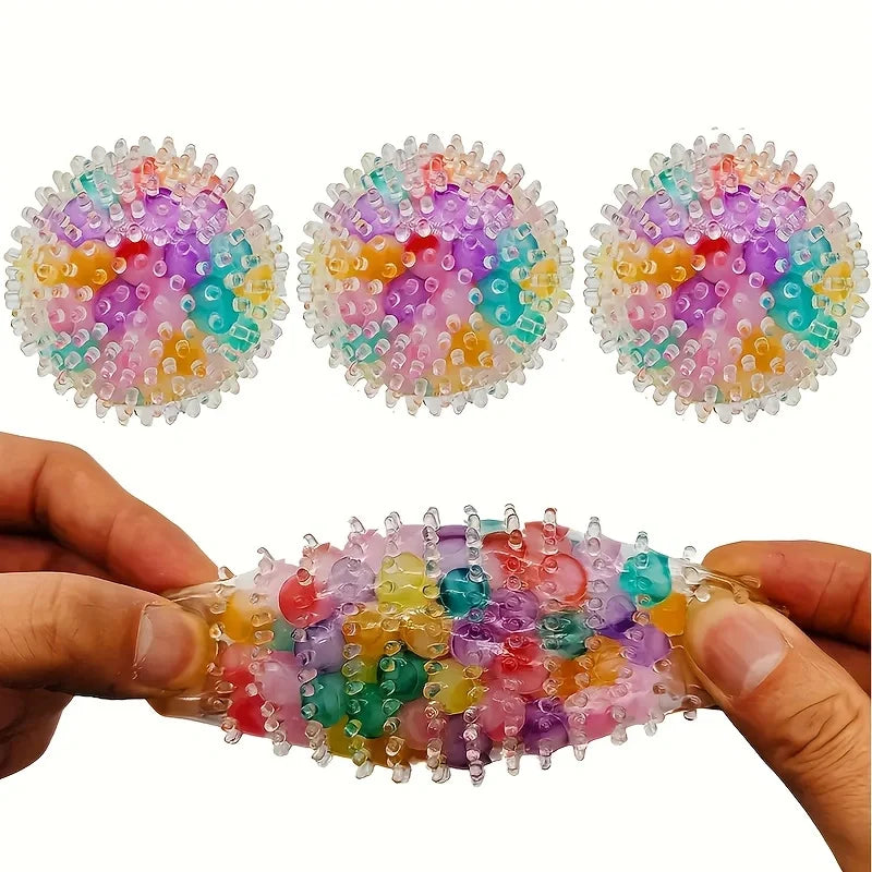 Rainbow Grape Squish Ball