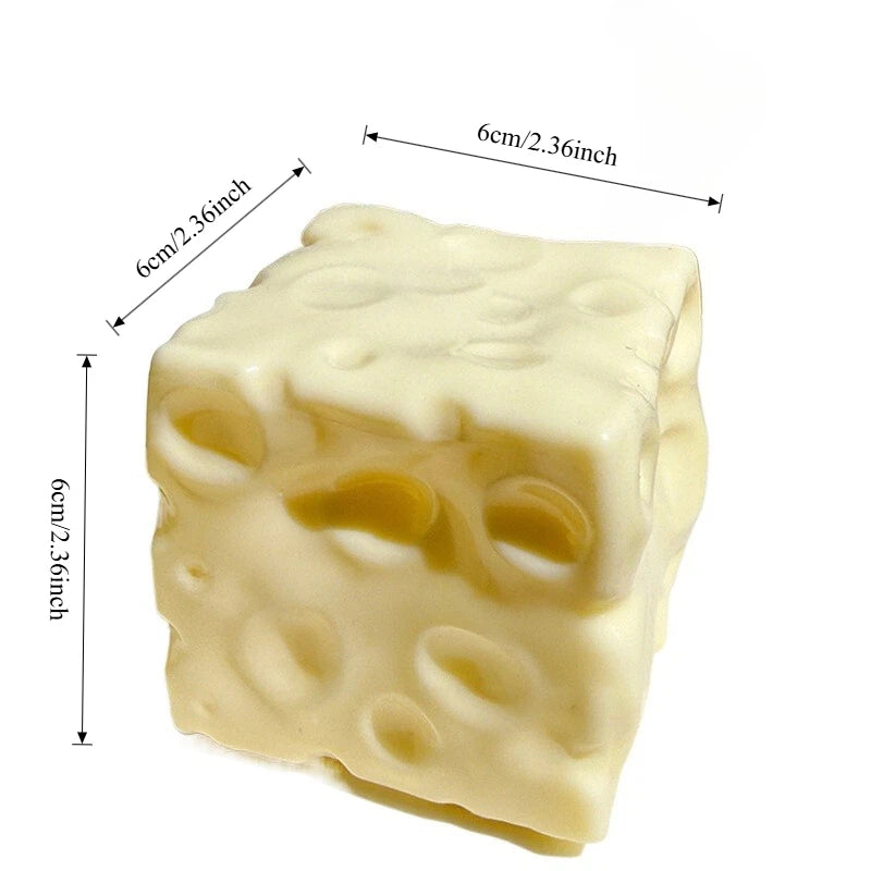 Cloud Cheese Squishy Cube
