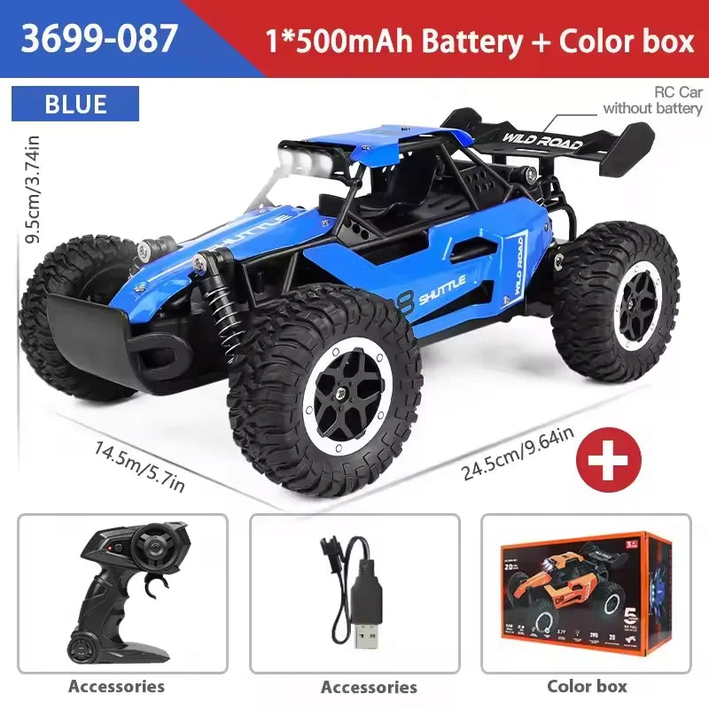 RC Monster Truck 1:16 with LED Lights