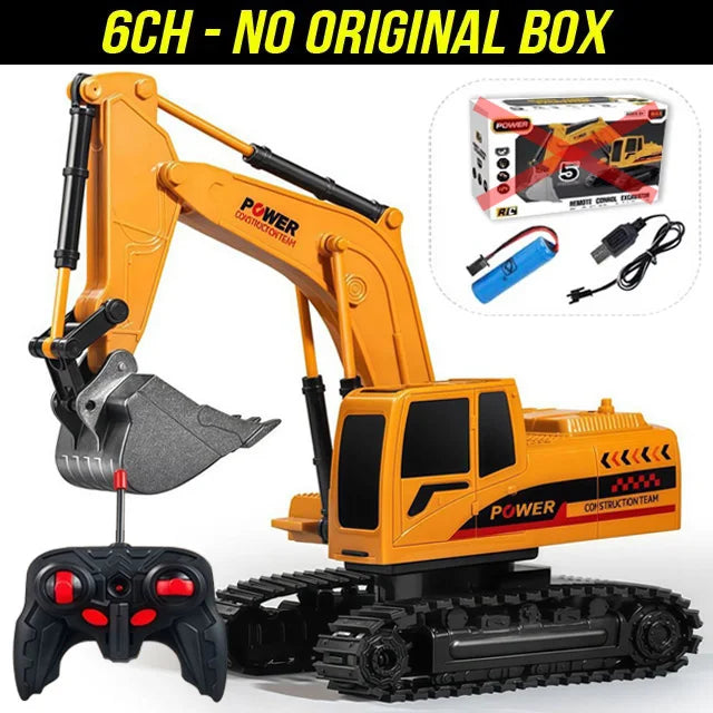 RC Excavator with Alloy Bucket 1:24
