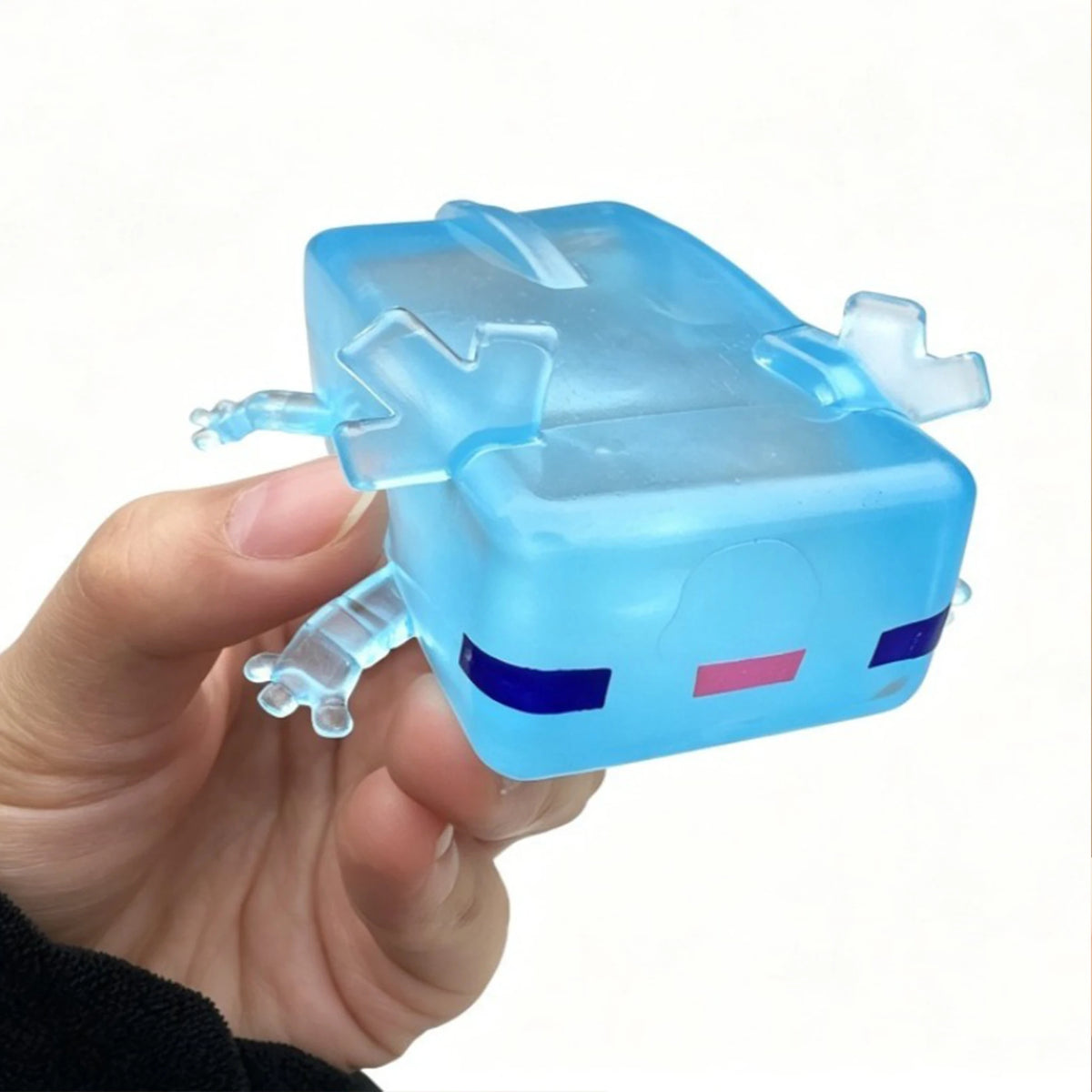 Jelly Axolotl Squish Cube