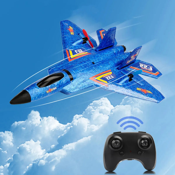 F-22 LED Foam RC Plane