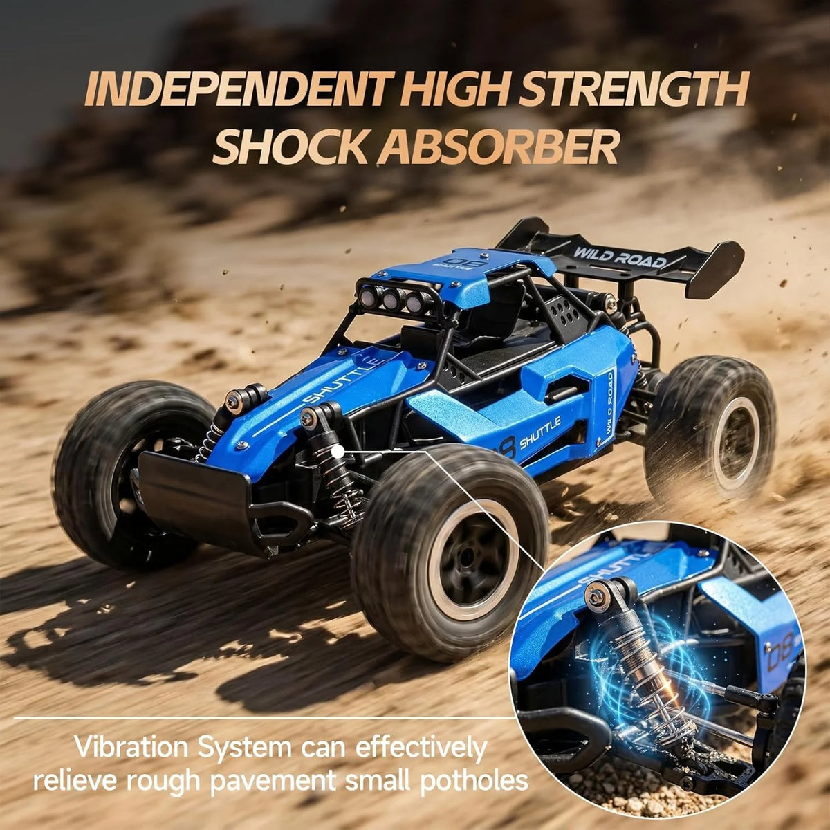 RC Monster Truck 1:16 with LED Lights