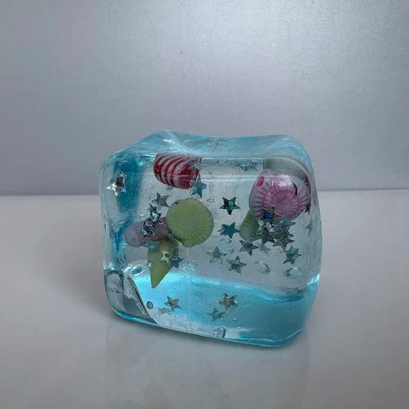 Ocean Cube Squish Block