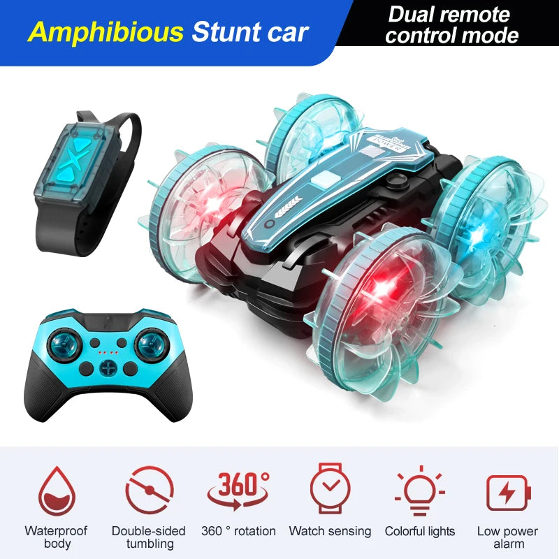 Amphibious Land and Water Stunt Car