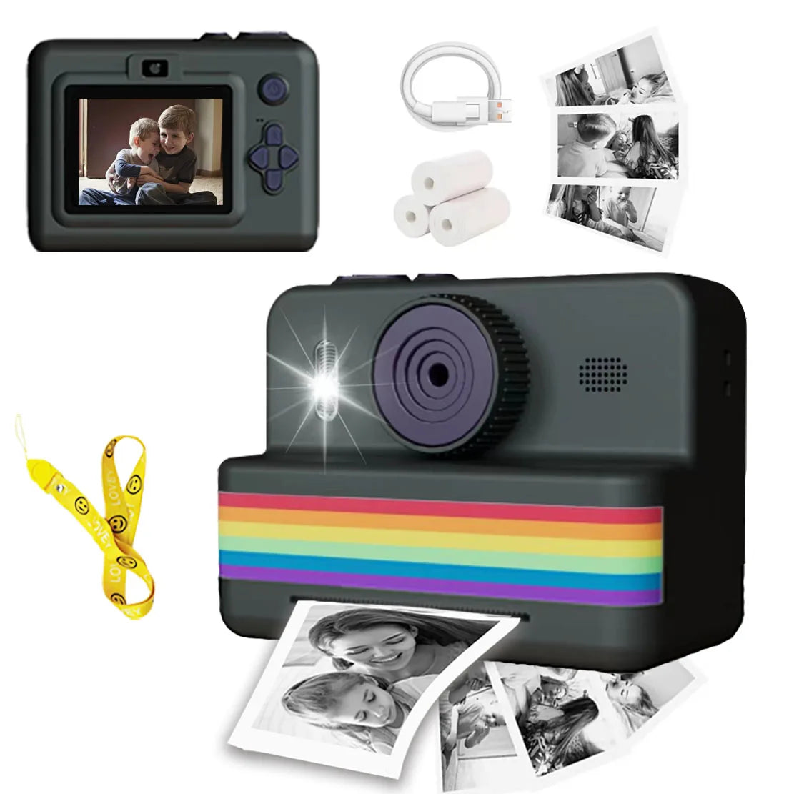 Kids Instant Print Camera