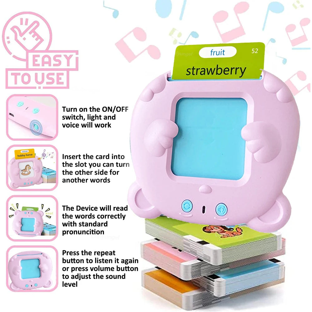 Talking Flash Cards Reader for Toddlers