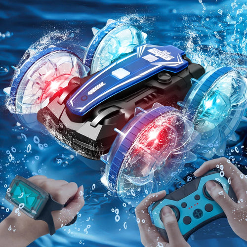 Amphibious Land and Water Stunt Car