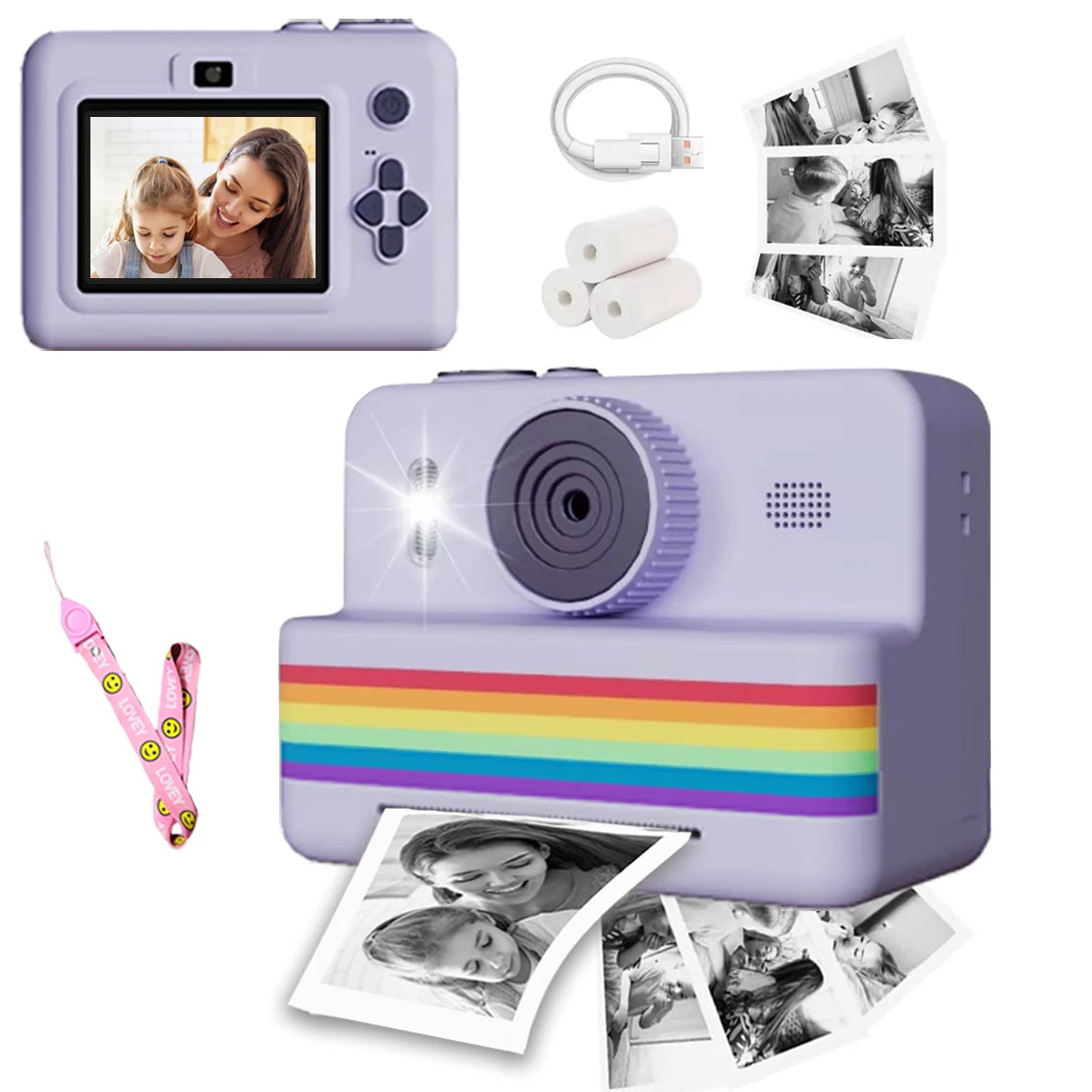 Kids Instant Print Camera