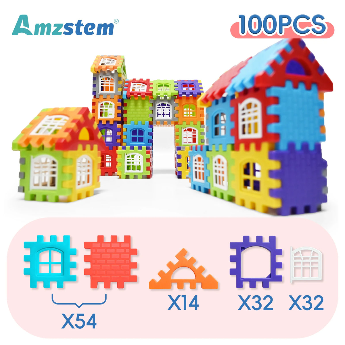 Build-a-House Chunky Building Blocks