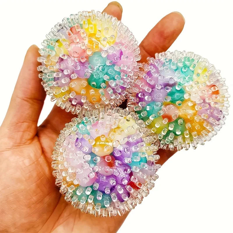 Rainbow Grape Squish Ball
