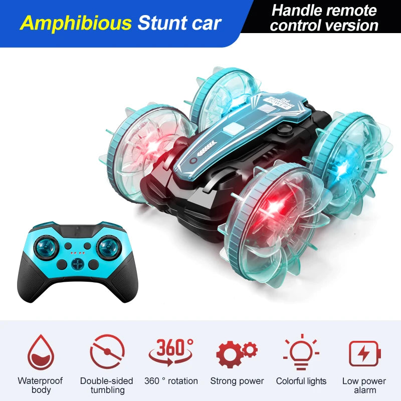 Amphibious Land and Water Stunt Car
