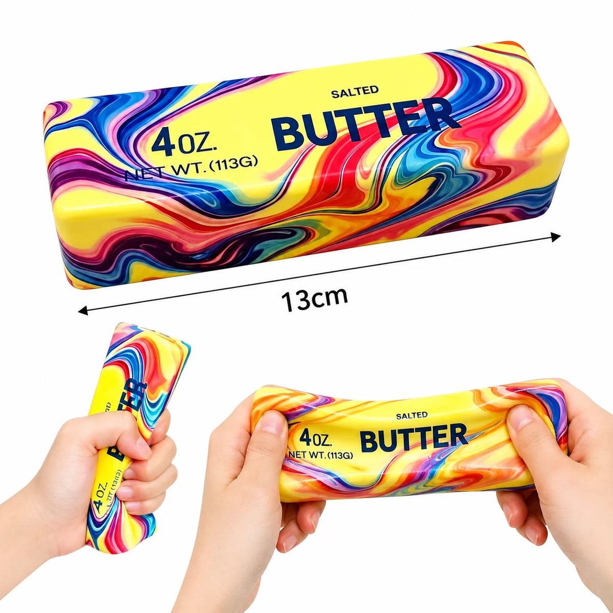Jumbo Butter Block Squishy