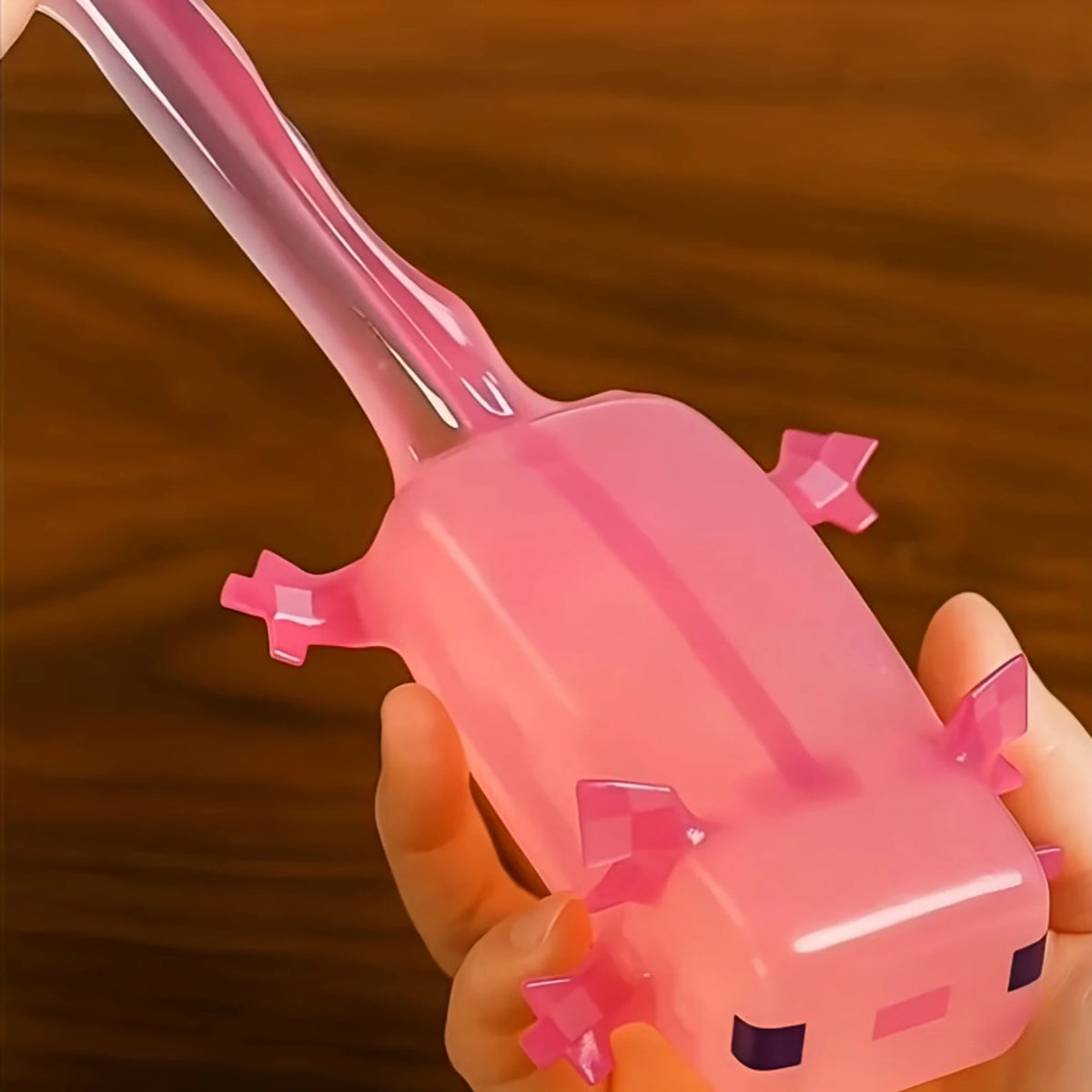 Jelly Axolotl Squish Cube