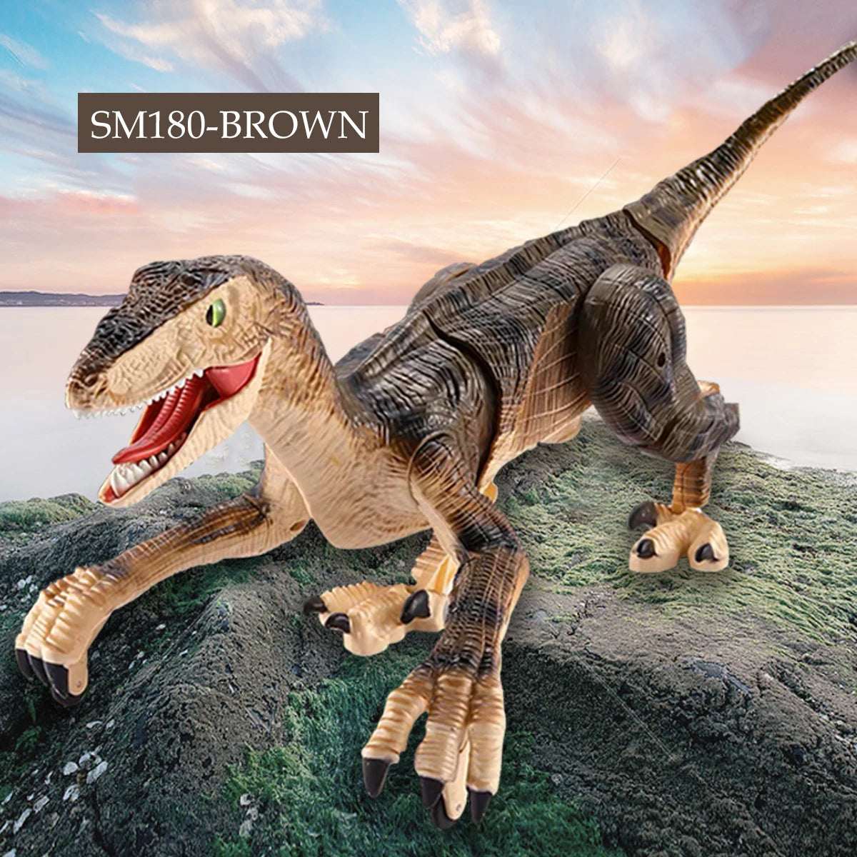 Walking RC Dinosaur with Lights & Roar