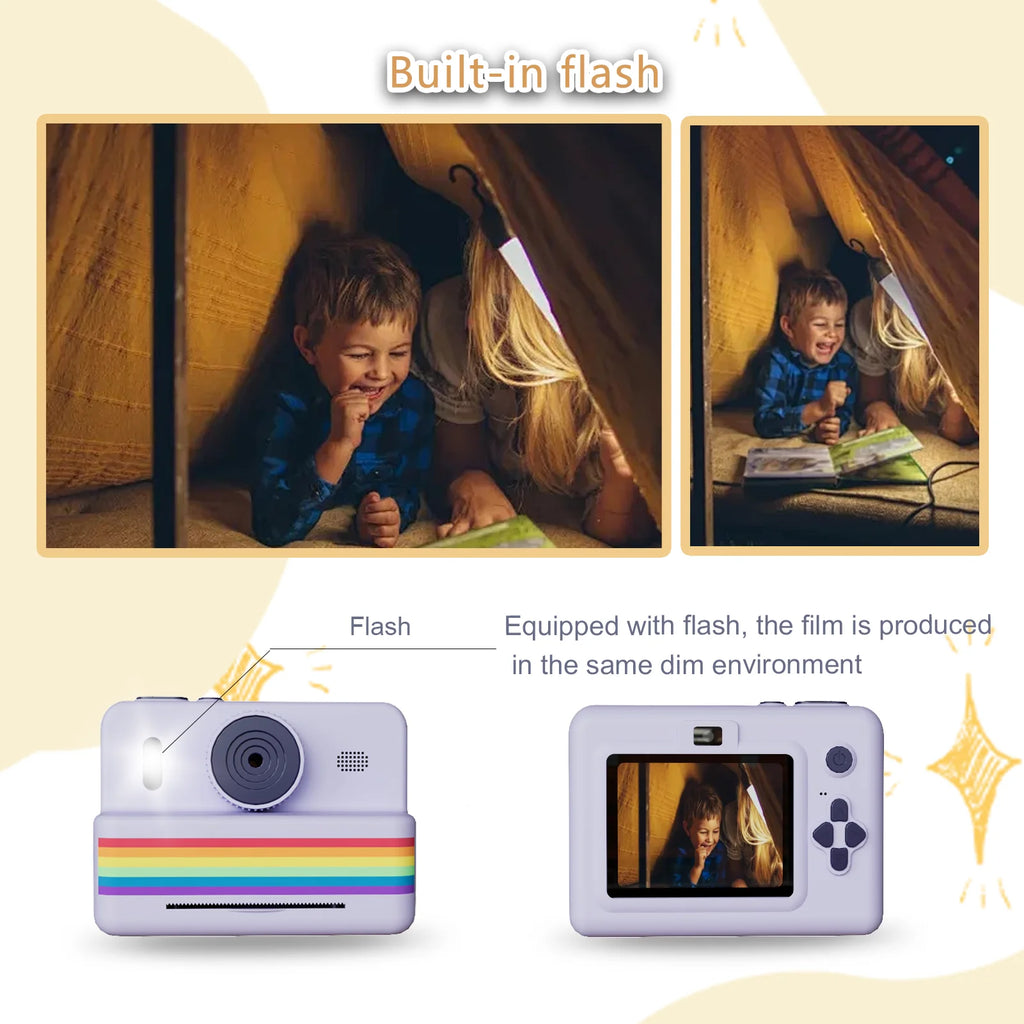 Kids Instant Print Camera