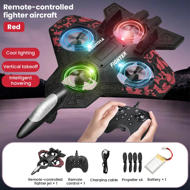 Hover Jet RC Glider with Lights