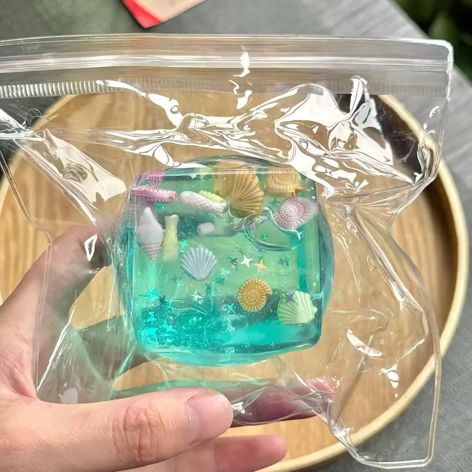 Ocean Cube Squish Block