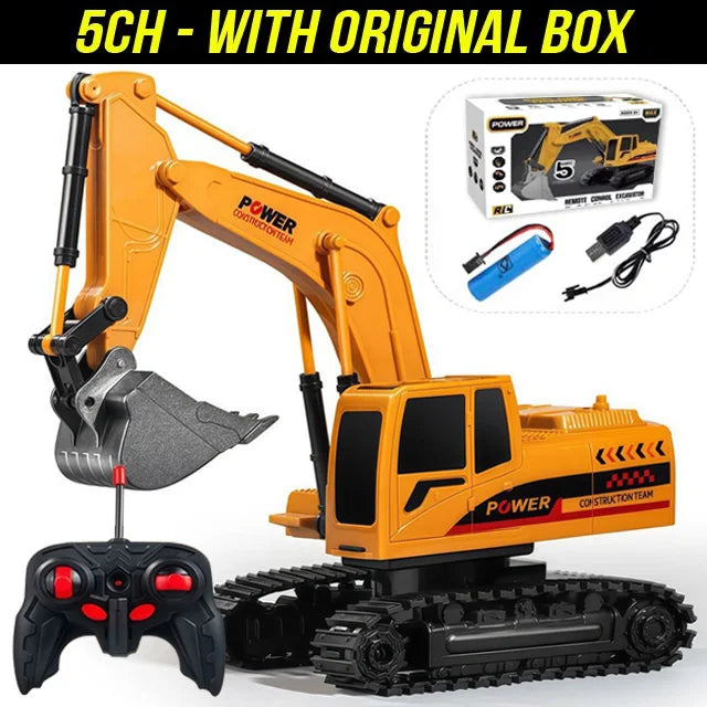 RC Excavator with Alloy Bucket 1:24