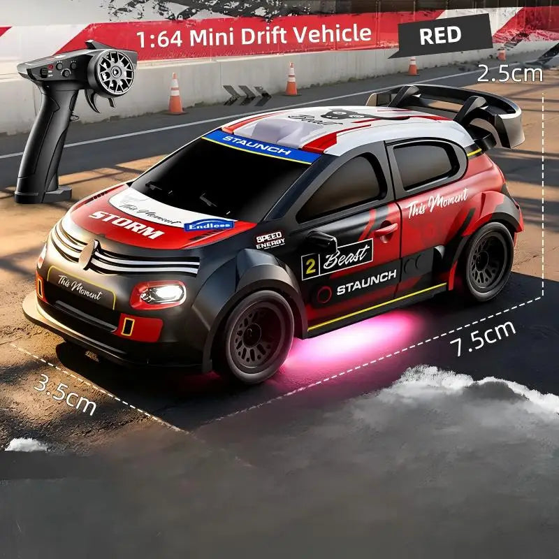 Pocket RC Drift Car 1:64