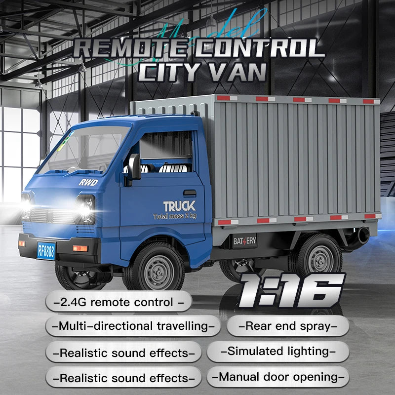 RC Spray Drift Truck 1:16 with Lights