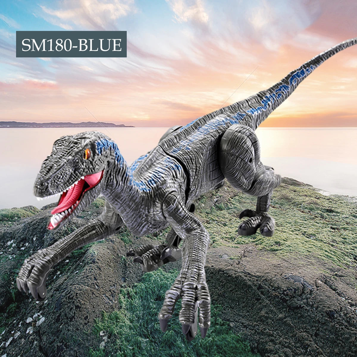 Walking RC Dinosaur with Lights & Roar