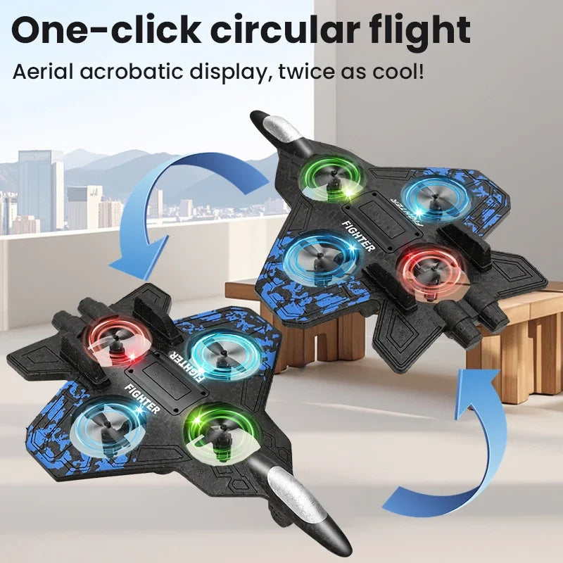 Hover Jet RC Glider with Lights