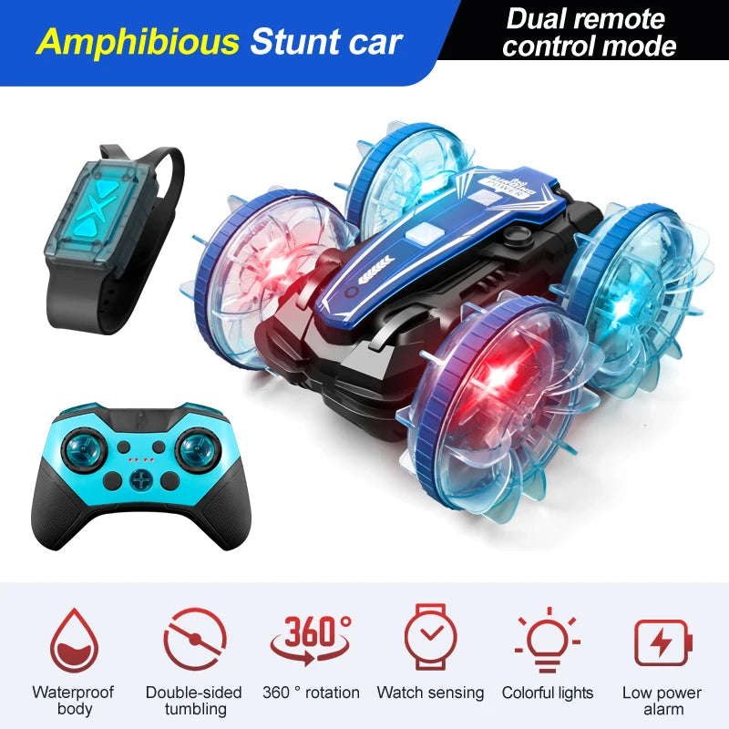 Amphibious Land and Water Stunt Car