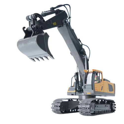 11-Channel RC Excavator 1:20 with Lights and Sound